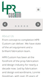 Mobile Screenshot of hprcustom.com